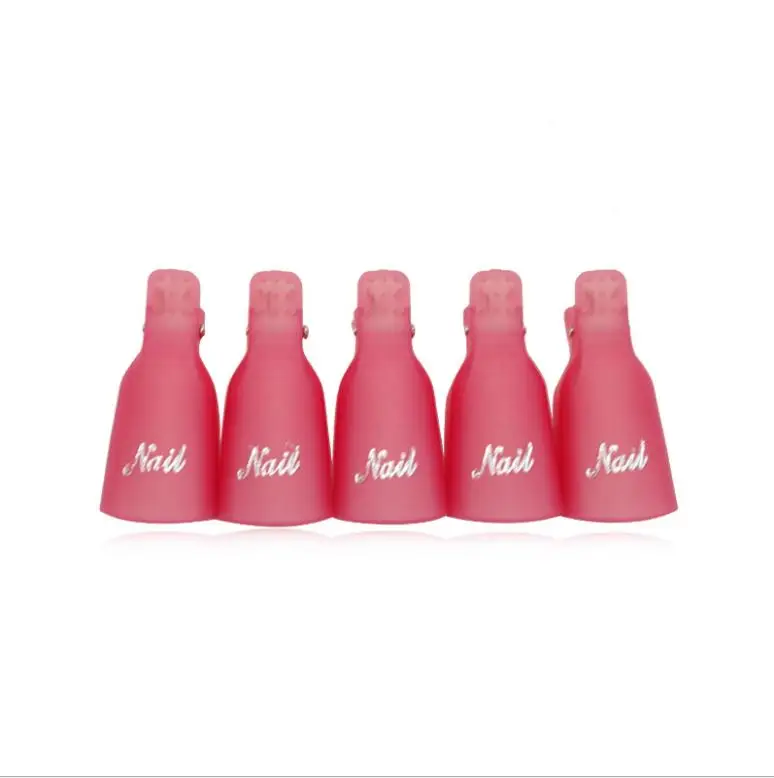 High quality wholesale factory price nail soaker clips for nail gel polish remove and soak off