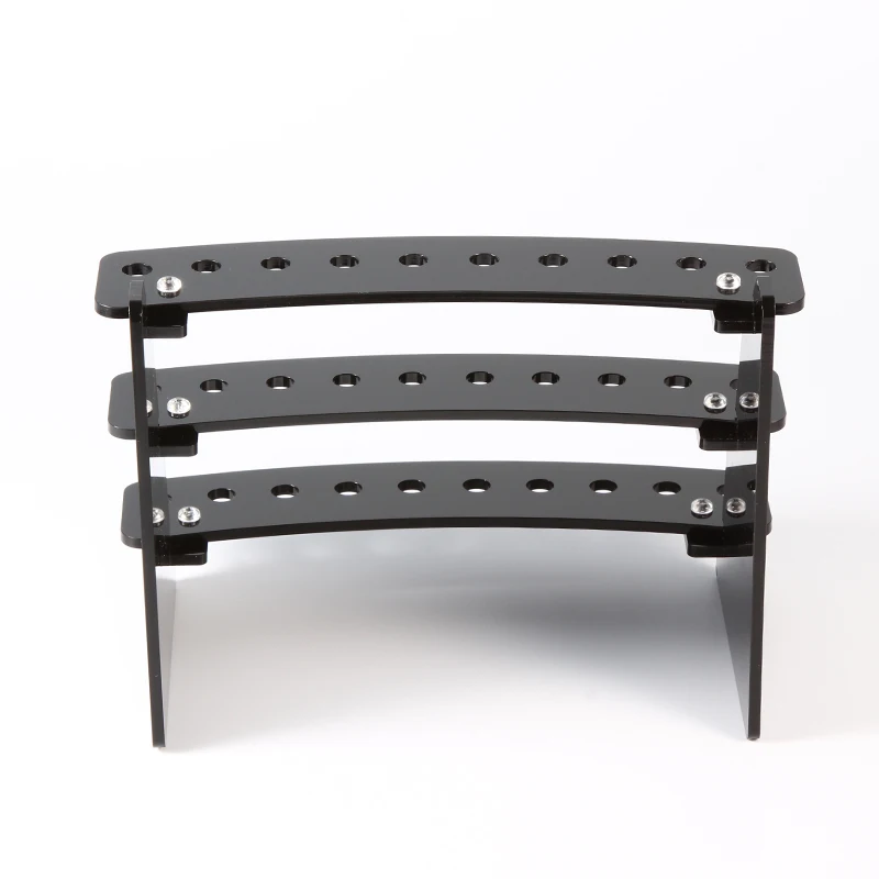 OEM Black 510 Drip Tips Stand 810 Drip Tip Acrylic Display For e-cigarette