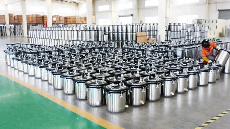 Стерилизатор для автоклава из нержавеющей стали, 18 л/24 л/30 л, стерилизационное оборудование с паровым давлением, лаборатория и Больница класса I