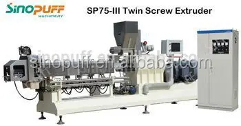 Pea Protein Processing Line/Soya Meat Food Maker Machine High Moisture Plant Based Protein Snack Making Machine