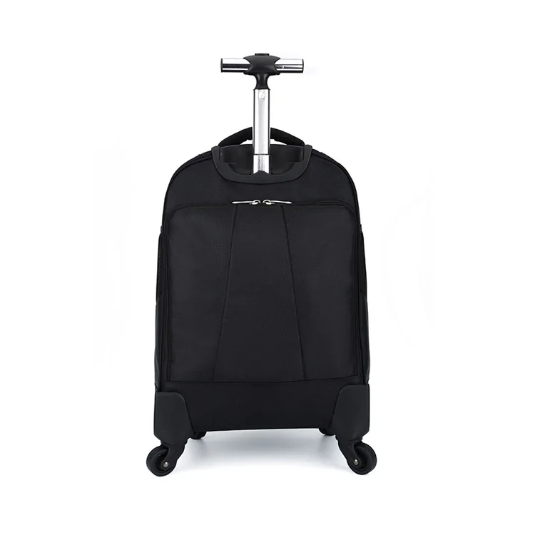 Custom Wholesale Polyester Travel Bag Trolley Luggage 18 Inch Laptop Backpack Travel Luggage