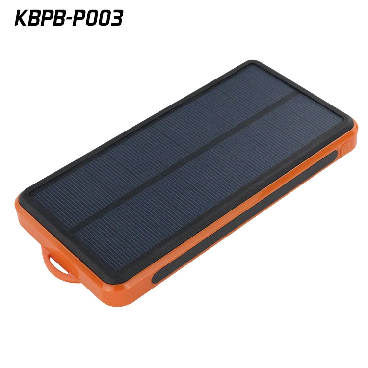 High Capacity Solar Power Bank 20000Mah For Outdoor Activities New Products