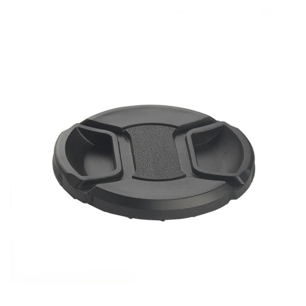 Middle Pinch Neutral Camera Lens Cap Protection Cover 49mm/52mm/55mm/58mm/62mm/67mm/72mm/77mm/ With Anti-lost Rope