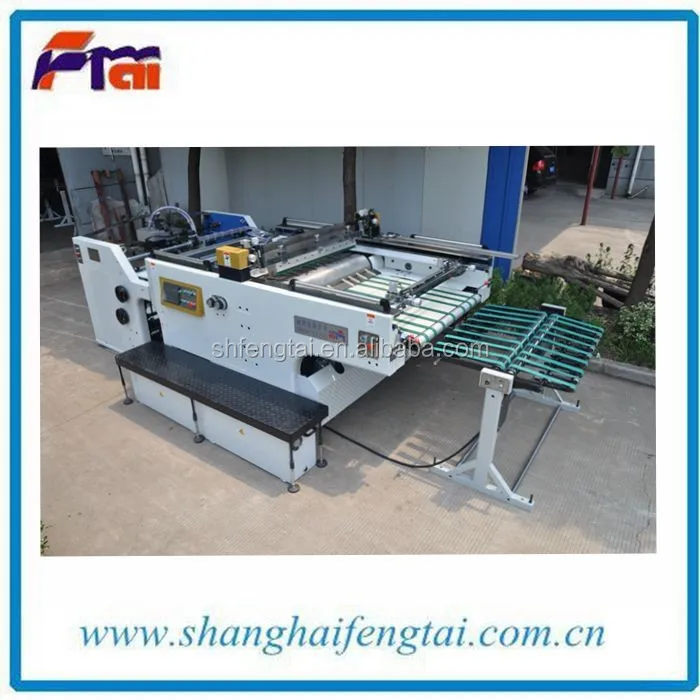 Shanghai Fengtai Company Manual spot UV screen printing machine price