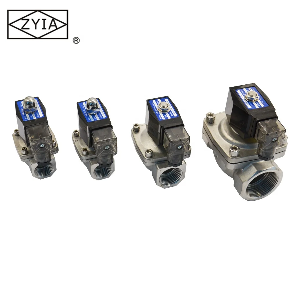 2W- series 2/2 way  low price  high pressure  AC220V DC24V air brass  solenoid valve