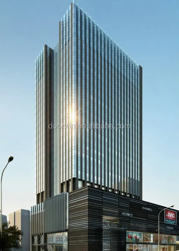 
glass aluminium curtain wall Topbright Structural aluminium curtain wall price curtain wall system window profile system price 