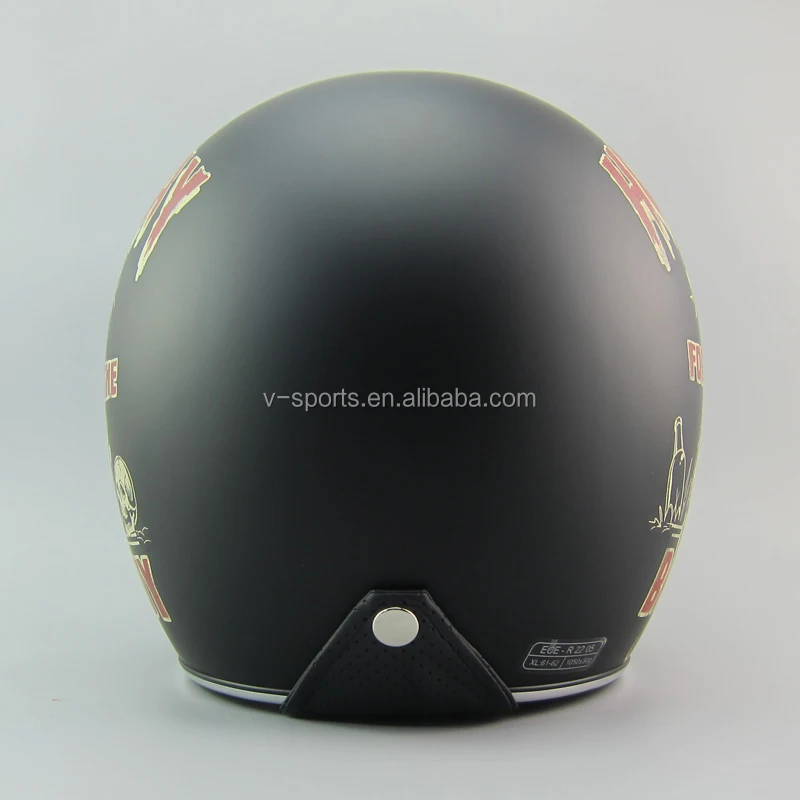 Retro helmet TORC T57 motorcycle helmet for Harley bikes -Dirty Rat