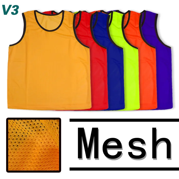 Dry Fit Reversible Training Vest Blank Soccer Uniforms Training Football Vest