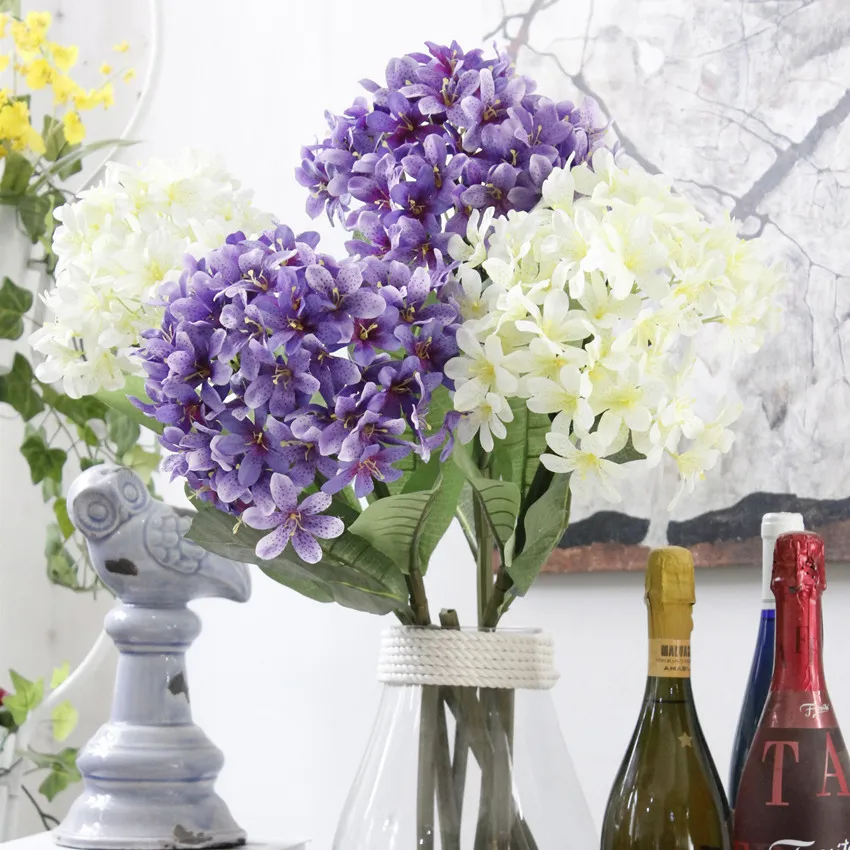 Shininglife Brand wholesale countertop home decoration flower orchid