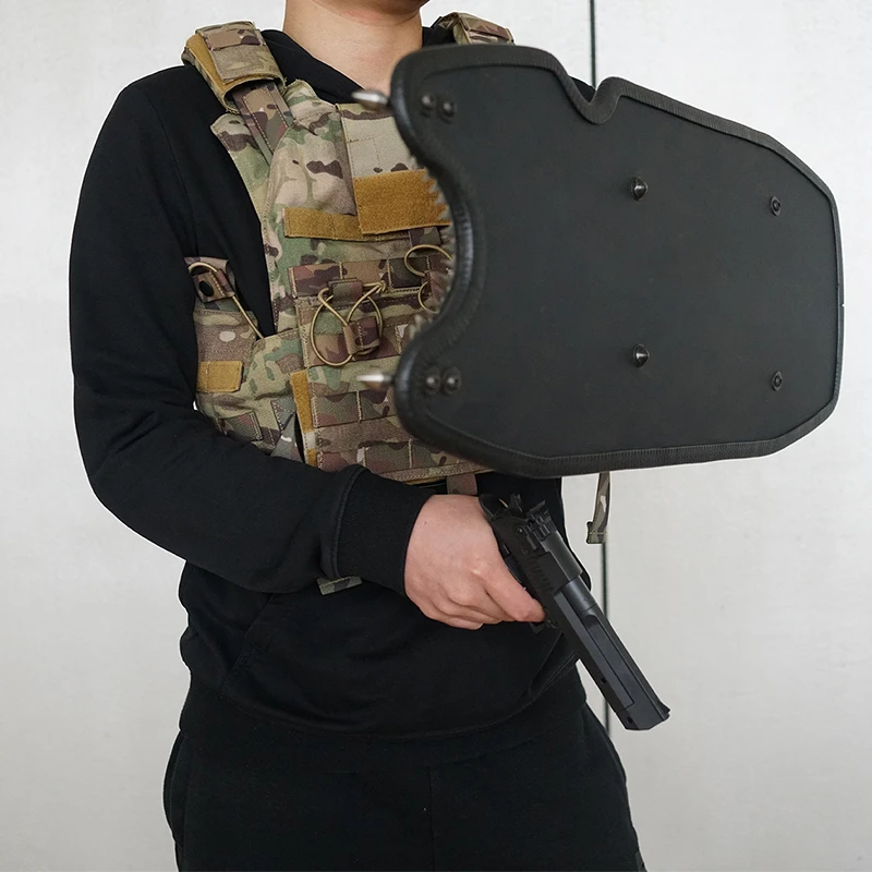 OEM пользовательские портативный Пуленепробиваемый щит останавливает штурмовые винтовки рукоять