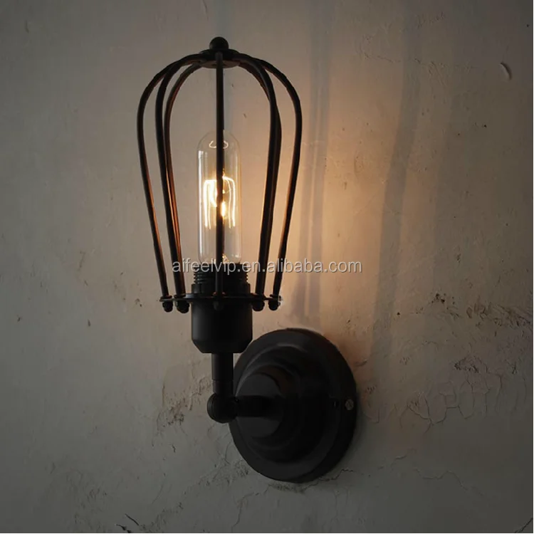 Hot sale vintage fancy decorative led lighting and antique decorative wall lamp  for stair or garden and lights for home
