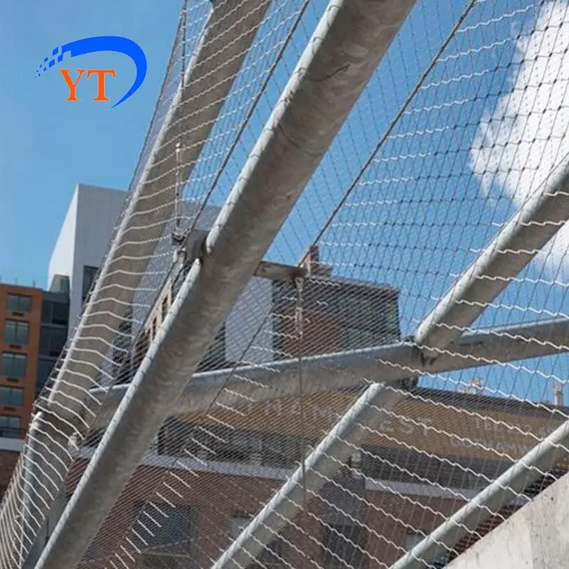 Дешевые гибкие Архитектурные Стены трос сетки