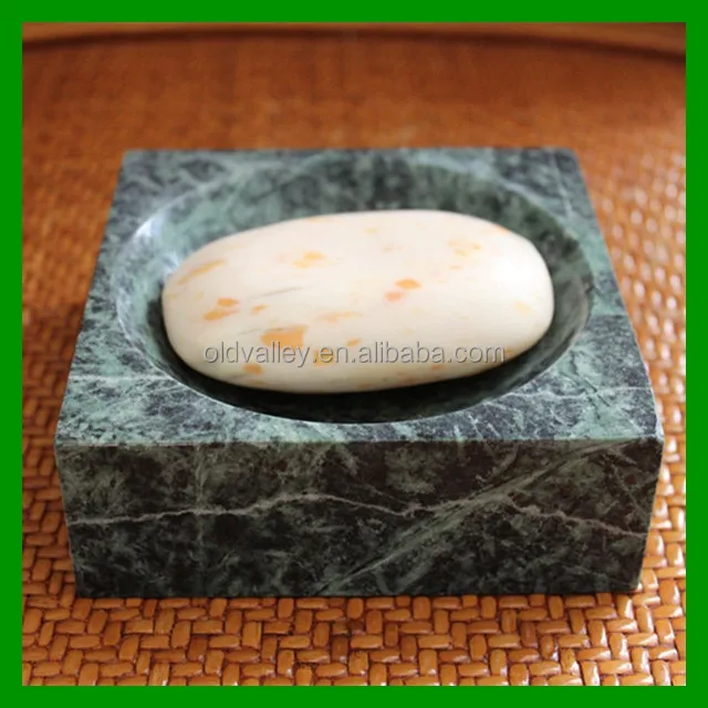 Whole sell square shape stone soap dish