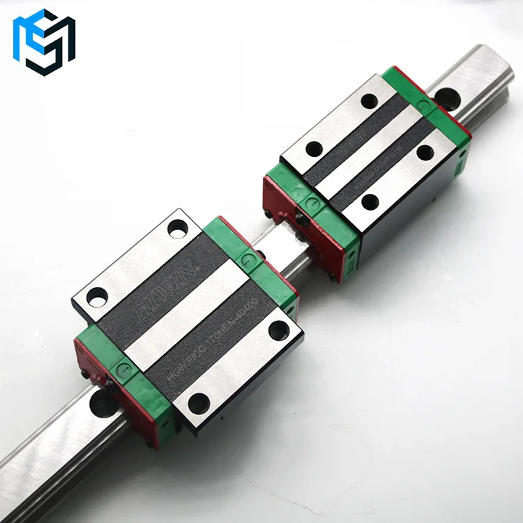 Hiwin standard type locking heavy duty metal scraper dustproof linear guide