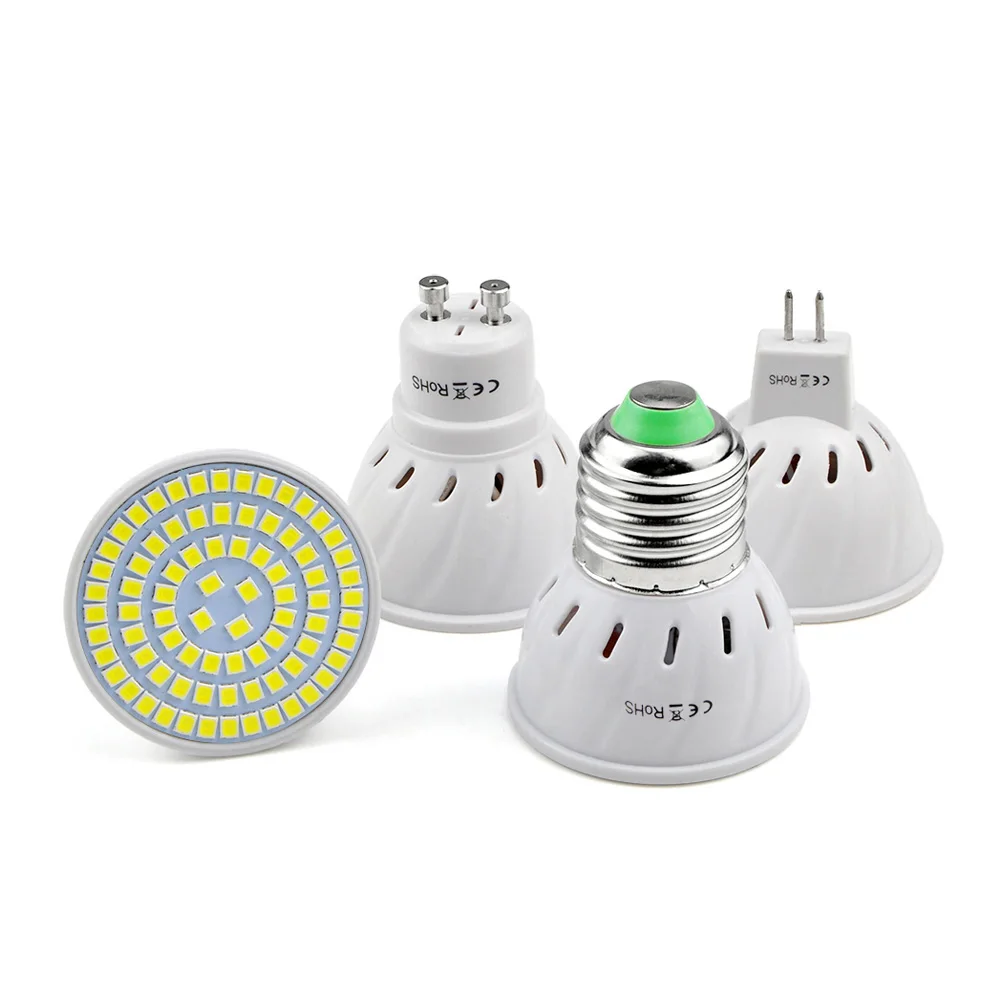 
E27 E14 MR16 GU5.3 GU10 Lampada LED Bulb 6W 220V Bombillas LED Lamp Spotlight Lampara Spot Light 
