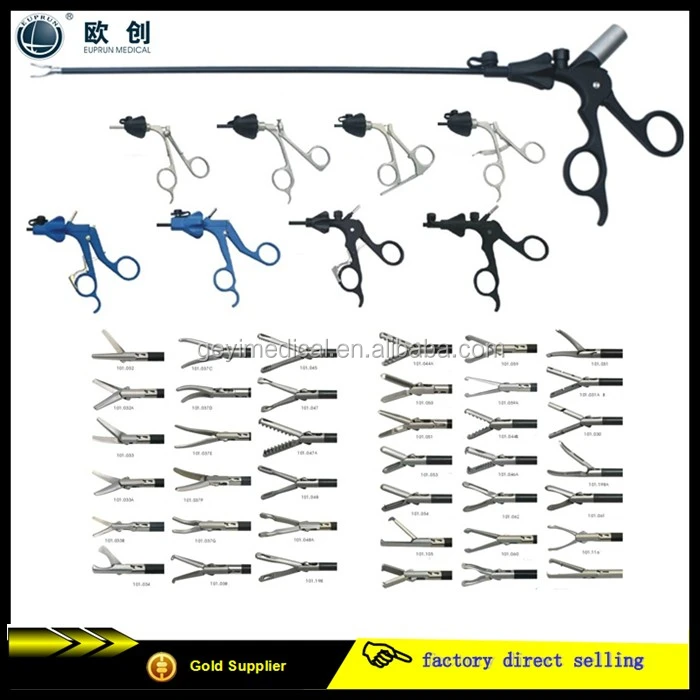 laparoscopic grasper and froceps,laparoscopic training kit, endoscopic instruments training