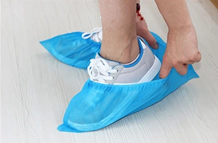 
Automatic non woven shoes cover making machine 