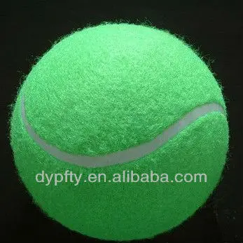 9.5' green big tennis ball