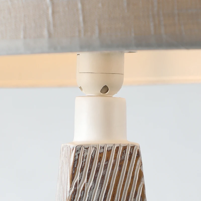 Wholesale modern poly resin nordic floor lamp resin home decoration tall lamp for home decor