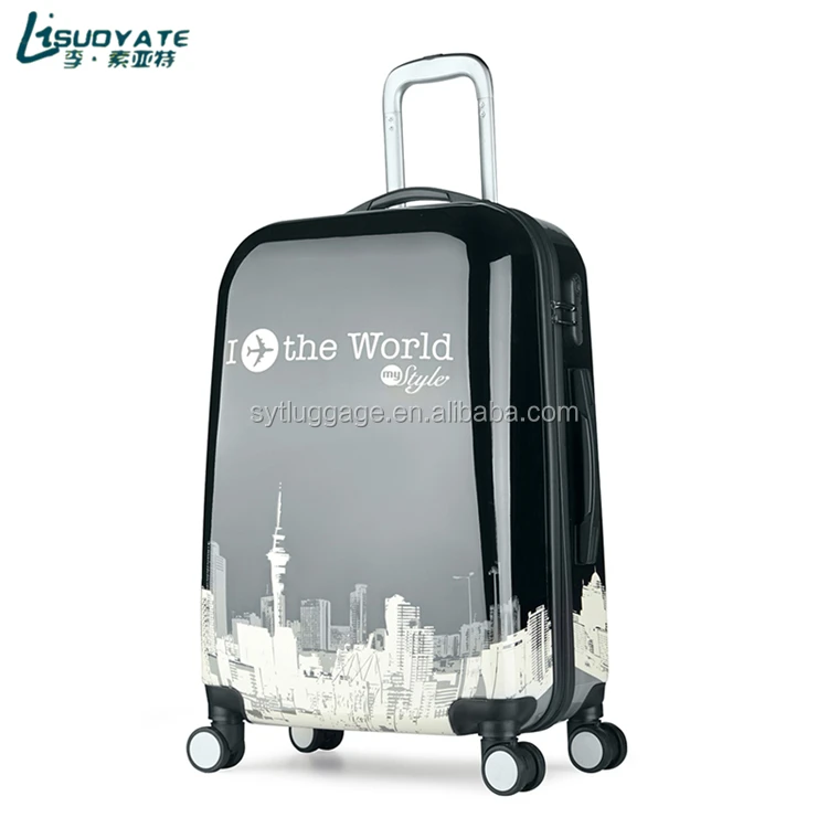 The soyat brand luggage, white design box, strong and durable suitcase.