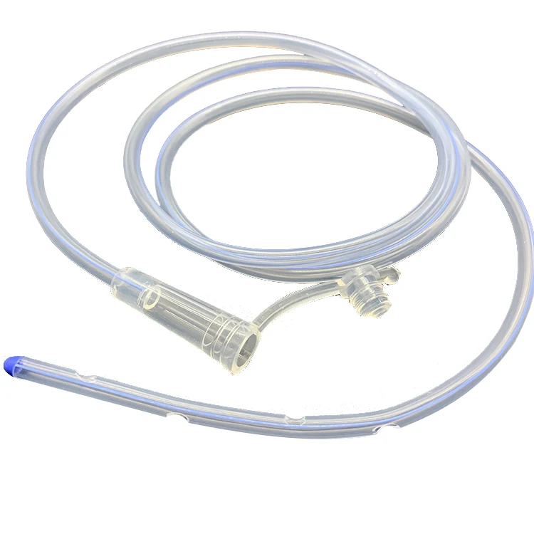 Medical grade silicone stomach tube veterinary with guide wire