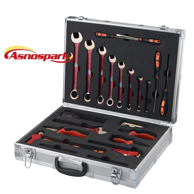 Non sparking 25pcs   tools set   2 sets/carton