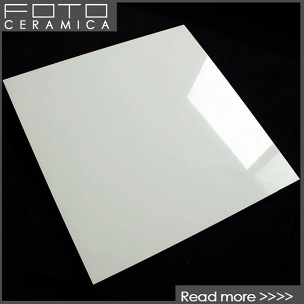 Super glossy white polished porcelanato foshan ceramic tile