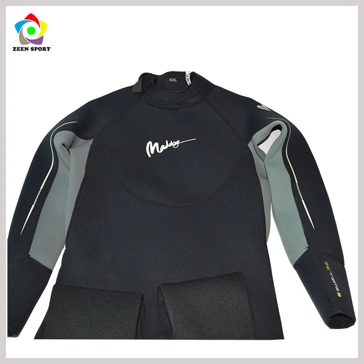 Adult long sleeve diving suit neoprene wetsuit
