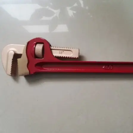 14inch beryllium bronze non sparking safety hand tools pipe wrench tong tube spanner stilson