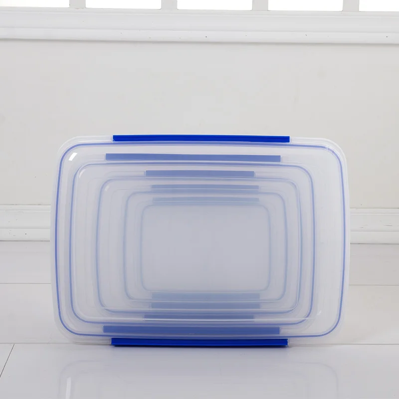 Multifunction Kitchen clear reusable plastic food container