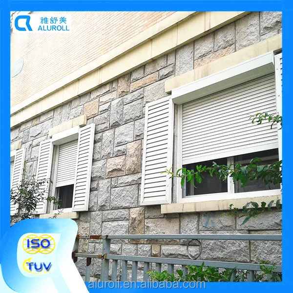 Uganda Vertical Outdoor Manual Control Aluminum Roller Shutters