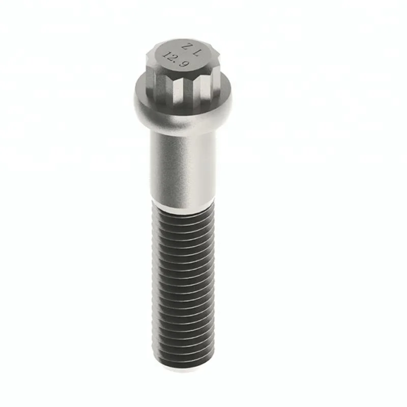 M6 M8 Titanium GR5 12 Point Flange Bolt