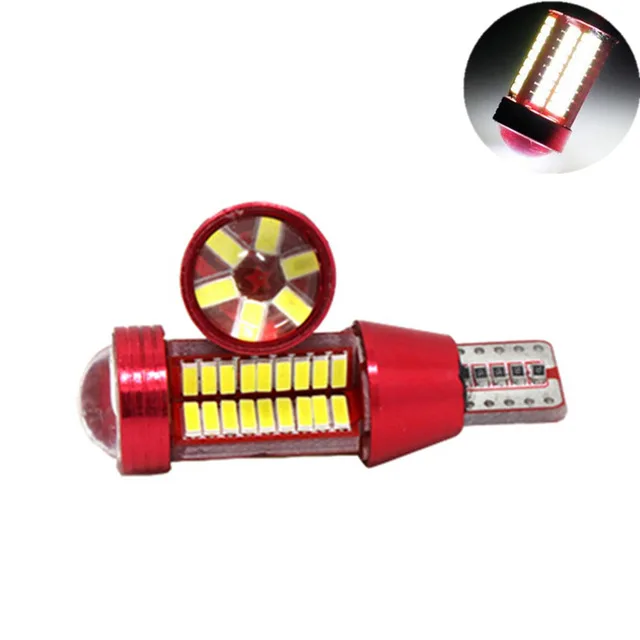 Auto W16W Led Bulb 78 SMD 4014 Chip Canbus T15 Socket NO Error Car Brake Light Reverse Lamp 12 Volt Automotive Led Lights White