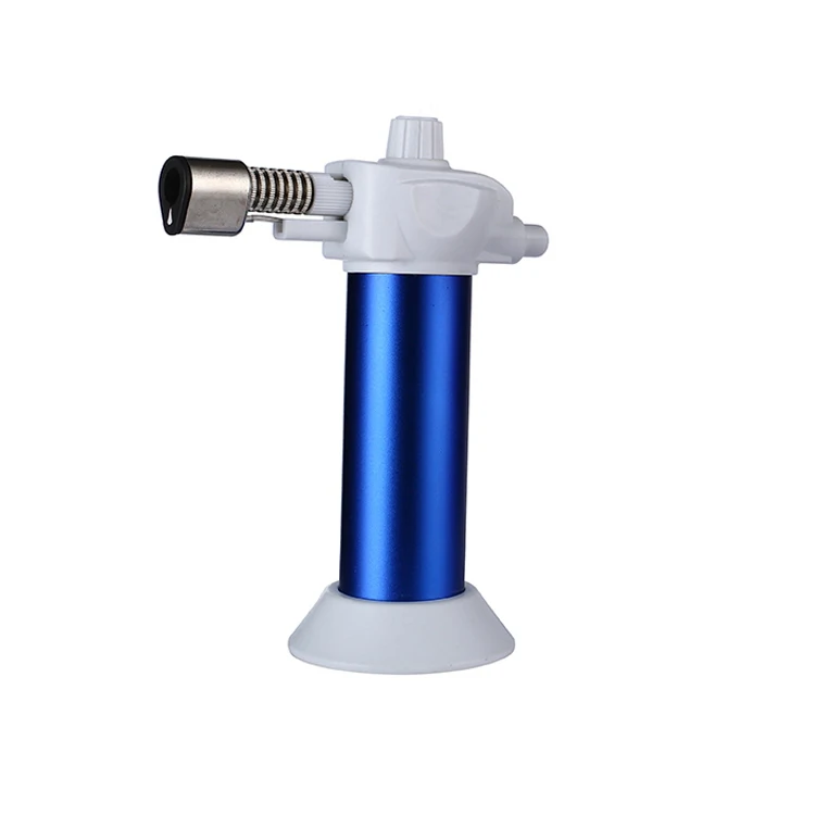 High temperature cooking creme brulee butane blow gas fire burner lighter