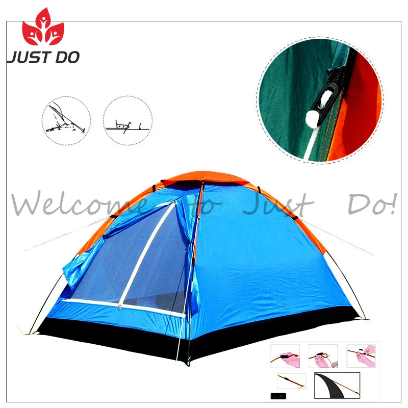 
3 Season Lightweight Portable Foldable Outdoor Camping Dome Tent Kit 