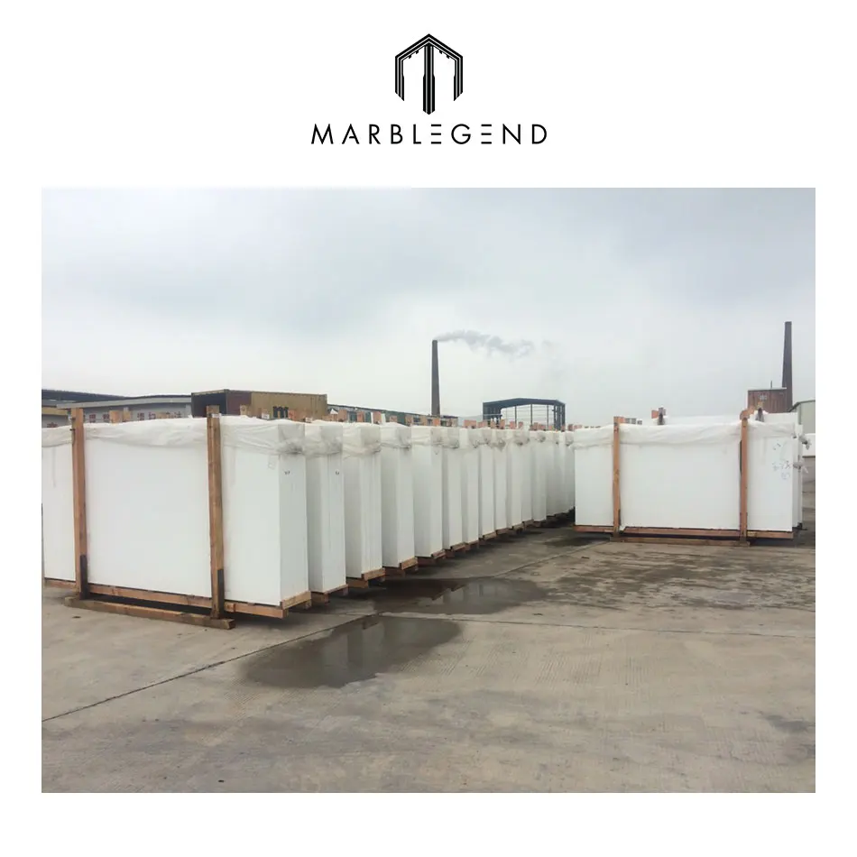 factory price wholesale white nano crystallized glass wall panel