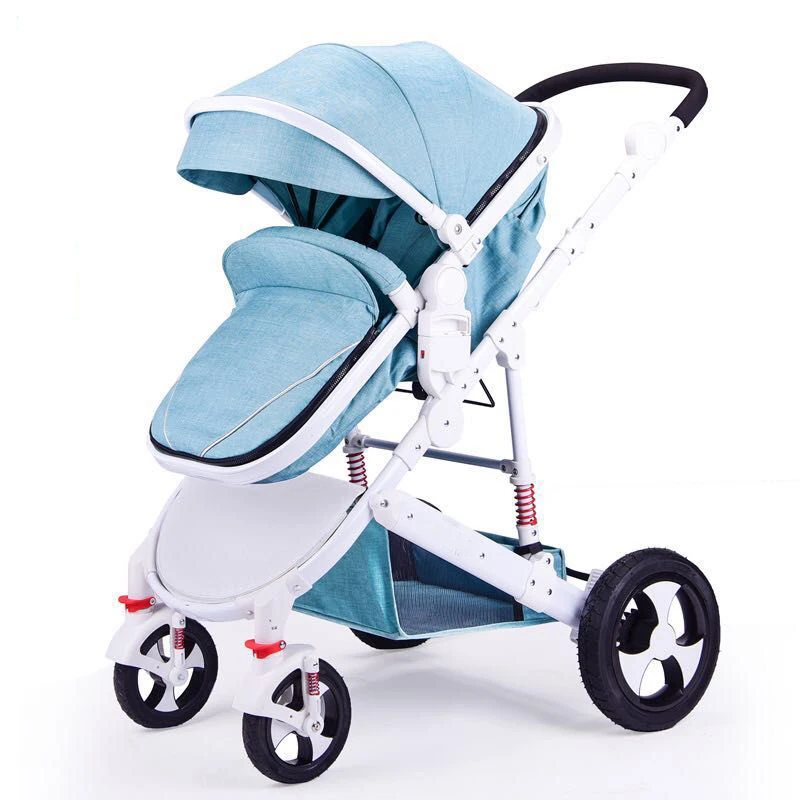 2 in 1 High Landscape Baby Stroller Type European Standard bebe babi 2 years babies bb toddler pousette stroler carrito