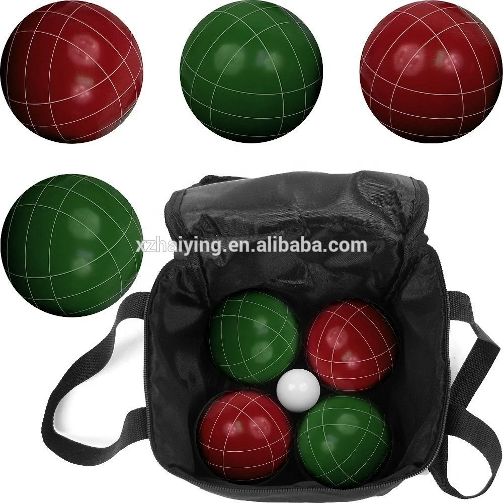 Bocce Ball Set Outdoor Family Bocce Game Resin balls