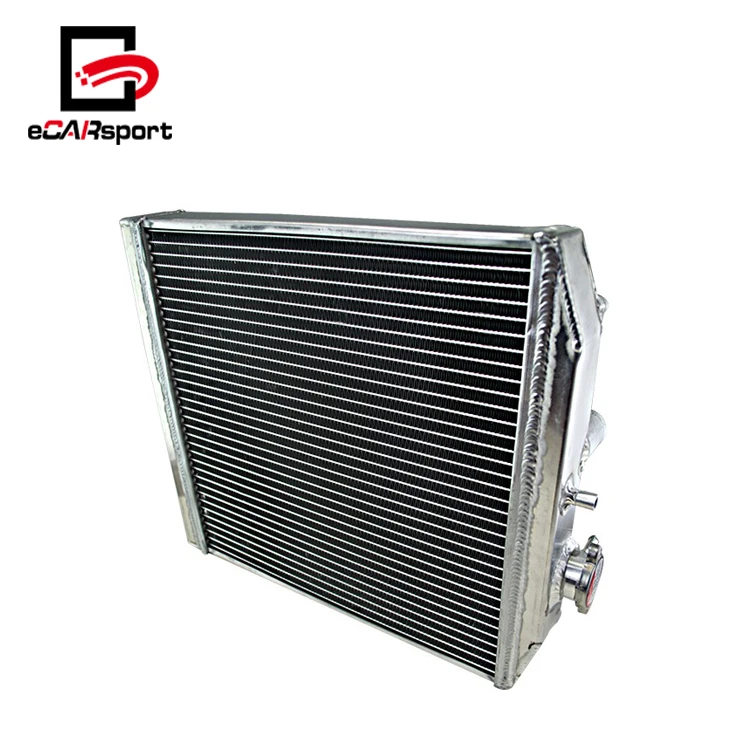 ECARsport 2 Ряд 42 мм Алюминиевый автомобильный радиатор для Honda Для Civic ДЛЯ Del Sol 92-00 MT EG/для EK WLR-SX103