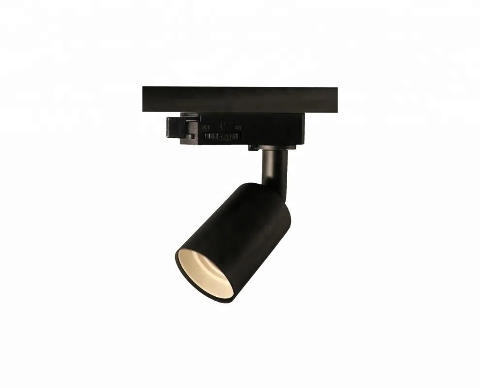 Регулируемый патрон лампы E27, меняющий цвет, линия света, светодиодный прожектор, рельсовый светильник, корпус