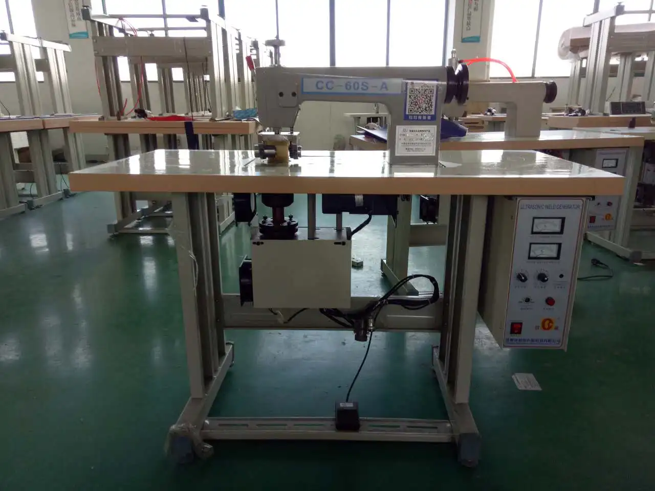CC-60S-A Ultrasound sewing machine ultrasonic sealing machine