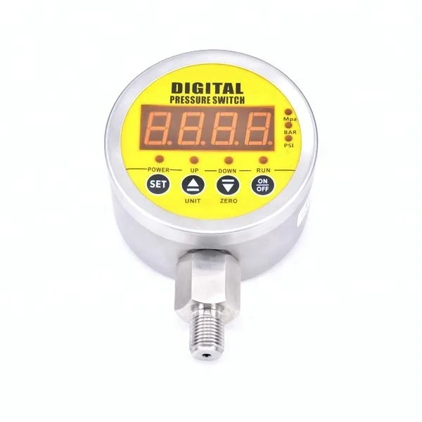 0-100Mpa 4 Digit LED Metal Case Digital Pressure Switch