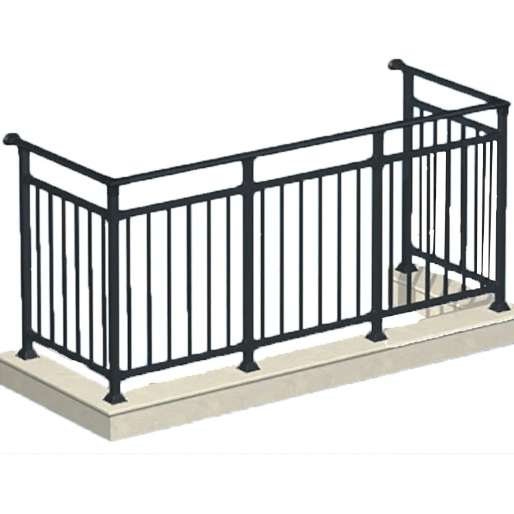 Easy to install highly praised and appreciated iron balcony railing designs