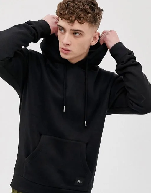 
Mens Sweat suits Oversized Hoodie In Black Brand Quality 100% Cotton Pullover Warm Wholesale Xxxl Men Custom Hoodies Swear shirt 