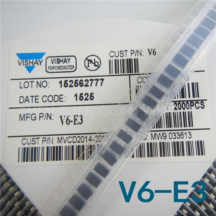 Зенеровский диод SMD код зенеровский V6 5v6 smd мощность рассеяния 2A 600V