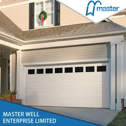 master well high quality  auto operation sectional doors  sectional garage door with openers