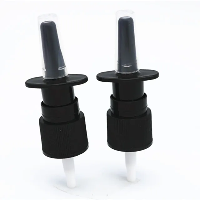 High Quality Hospital Medical Nasal Pump Nasal Atomizer Spray Bottles Screw Cap Plastic Mist for Nose Non Spill Accept