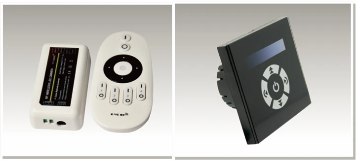 Amplifiers CCT adjustable wireless Touching remote Controller 0-10V remote  Led controller WIFI RGB Remote DMX 12V 24V