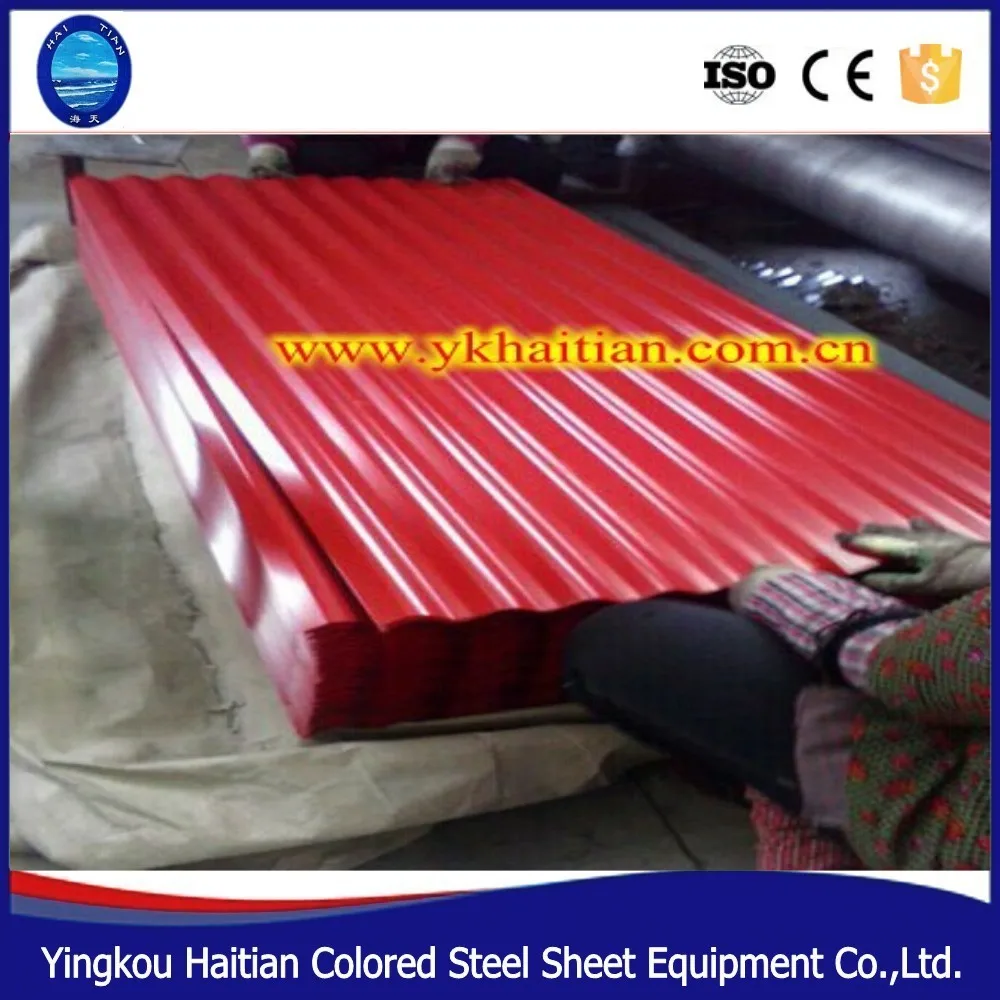 High Quality Roofing Tile Manufacturer/ Mixed Color-Coated Roofing Shingles / Zinc Steel Coated Roof Tiles