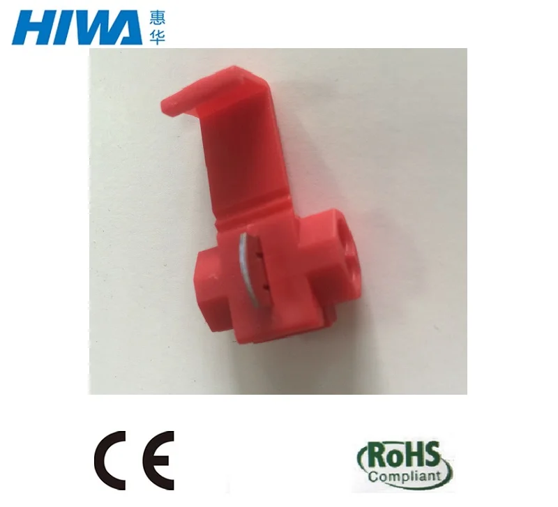 Быстроразъемные соединители для проводов-красный